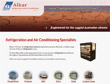 Tablet Screenshot of alkar.com.au